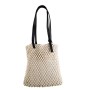 Bolso Mujer IKKS C02-CABAS-FILET Blanco (24 x 22 x 9 cm)