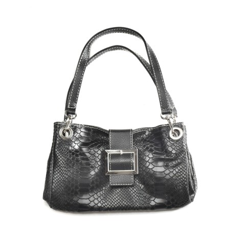 Bolso Mujer Firenze Artegiani FA00088200K00 Negro (26 x 16 x 10 cm)