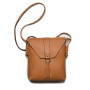 Bolso Mujer Anna Morellini WB210MRR-BROWN Marrón (18 x 21 x 6 cm)