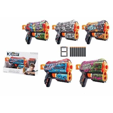 Revolver X-Shot Skins Zuru Flux Dart Blaster