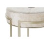 Repose-pied DKD Home Decor Beige Doré Métal Polyester (42 x 42 x 46 cm)