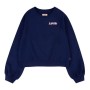 Sweat-shirt sans capuche fille Levi's Benchwarmer Bleu foncé