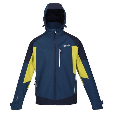Chaqueta Cortavientos Regatta Hewitts VII Softshell Azul oscuro