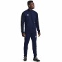 Pantalon de Survêtement pour Adultes Under Armour Bleu foncé Football Homme