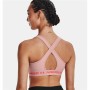 Soutien-gorge de Sport Under Armour Crossback Mid Rose