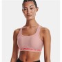 Soutien-gorge de Sport Under Armour Crossback Mid Rose