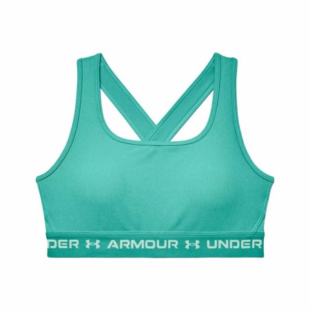 Soutien-gorge de Sport Under Armour Crossback Mid Aigue marine