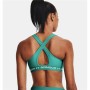 Soutien-gorge de Sport Under Armour Crossback Mid Aigue marine