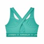 Soutien-gorge de Sport Under Armour Crossback Mid Aigue marine