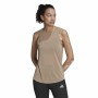 Maillot de Corps sans Manches pour Femme Adidas Studio Summer Blanc