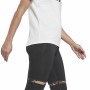 Camiseta de Manga Corta Mujer Reebok Blanco