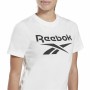 Camiseta de Manga Corta Mujer Reebok Blanco