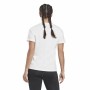 Camiseta de Manga Corta Mujer Reebok Blanco