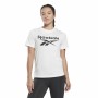 Camiseta de Manga Corta Mujer Reebok Blanco