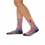 Calcetines Deportivos Asics Run Crew Morado Unisex