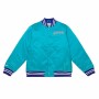 Veste de Sport Unisexe Mitchell & Ness Charlotte Hornets Bleu