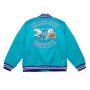 Chaqueta Deportiva Unisex Mitchell & Ness Charlotte Hornets Azul