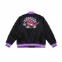 Chaqueta Deportiva Unisex Mitchell & Ness Toronto Raptors Negro