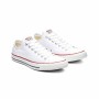Chaussures casual unisex Converse All Star Wide Blanc