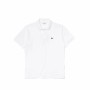 Polo de Manga Corta Hombre Lacoste Blanco