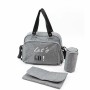 Bolso Cambiador de Pañales Baby on Board SIMPLY Lets'Go Gris