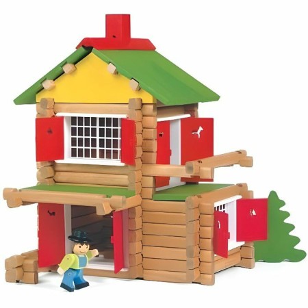 Playset Jeujura My Wooden Chalet (135 Pièces)