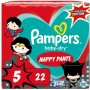 Couches Pampers Baby-Dry 5 28 Unités (22 uds)