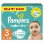 Couches Pampers Baby-Dry 3 108 Unités (108 uds)