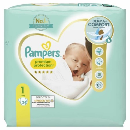 Pañales Pampers Premium Protection 1 24 Unidades