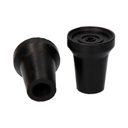 Embout/Bouchon final Ø 19 mm Noir Extérieur