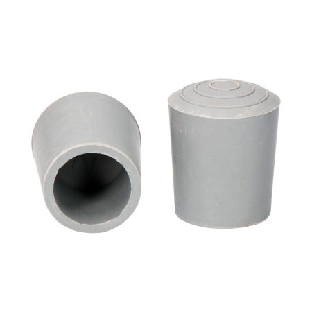 Embout/Bouchon final Ø 25 mm Gris clair Sans Rondelle