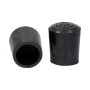 Embout/Bouchon final Ø 25 mm Noir Sans Rondelle