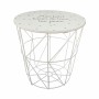 Cesta Multiusos Atmosphera Infantil madera y metal Blanco (30 x 29,5 cm)