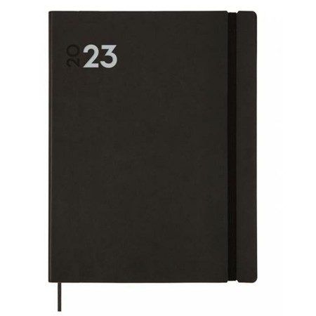 Agenda Finocam Dynamic Mara Y12 A4 2023 Negro (21 x 27 cm)