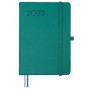 Agenda Finocam Texture M4 Minimaliste 2023 Turquoise (11,8 x 16,8 cm)