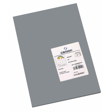 Cartulinas Iris 29,7 x 42 cm Gris 185 g (50 Unidades)