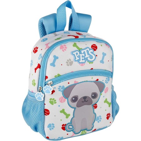 Mochila Escolar Pets Bulldog Neopreno (26 x 21 x 9 cm)