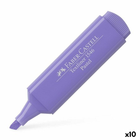 Marqueur Faber-Castell Textliner 1546 Pastel Lila (10 Unités)