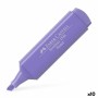 Marcador Faber-Castell Textliner 1546 Pastel Lila (10 Unidades)