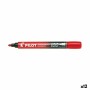 Rotulador permanente Pilot SCA-100 Rojo 1 mm (12 Unidades)