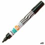 Rotulador permanente Pilot SCA-F Recargable Negro 1 mm (12 Unidades)