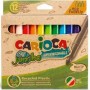 Set de Rotuladores Carioca Jumbo Eco Family Multicolor 24 Piezas (24 Unidades)