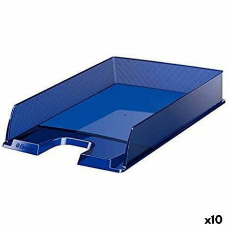 Set de Bandejas organizadoras Esselte Europost Transparente Azul oscuro