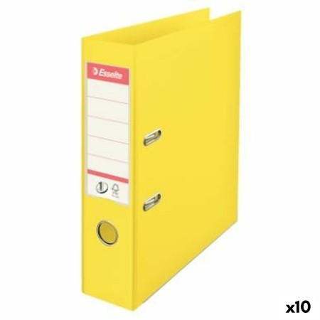 Archivador de Palanca Esselte 72 x 31,8 x 29 cm Amarillo (10 Unidades)