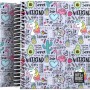 Cuaderno Grafoplas Fantasy Multicolor 100 Hojas A6 (16 Unidades)