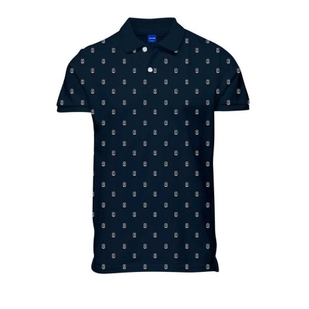 Polo à manches courtes homme JORCOLLECT Jack & Jones SS FST 12232663 Blue marine