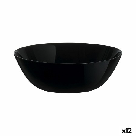 Bol Arcopal Zelie Multiusos Negro Vidrio (16 cm) (12 Unidades)