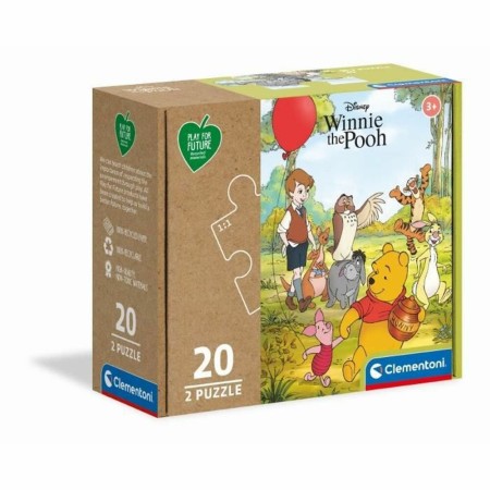 Puzzle Enfant Clementoni Winnie the Pooh (2 x 20 Pièces)