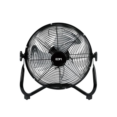 Ventilador de Suelo EDM industrial Negro 45 W