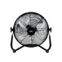 Ventilateur de Sol EDM industriel Noir 45 W